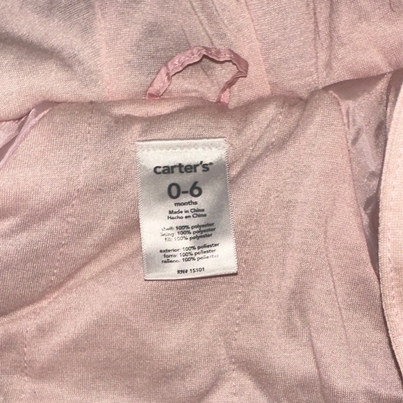 carters Leopard Print Faux Fur Baby sack size 0-6 months - Picture 2 of 2